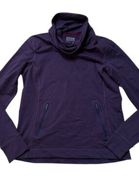 Outdoor Research Cowl Neck Sweater Purple Size Medium